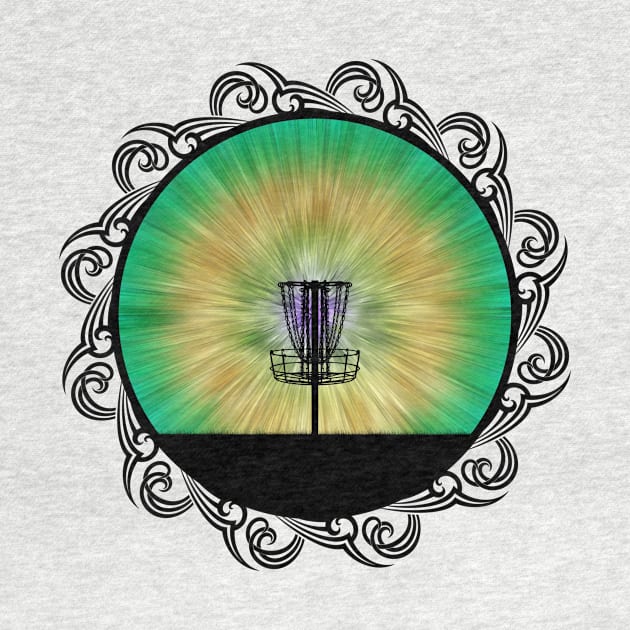 Disc Golfing Basket by perkinsdesigns